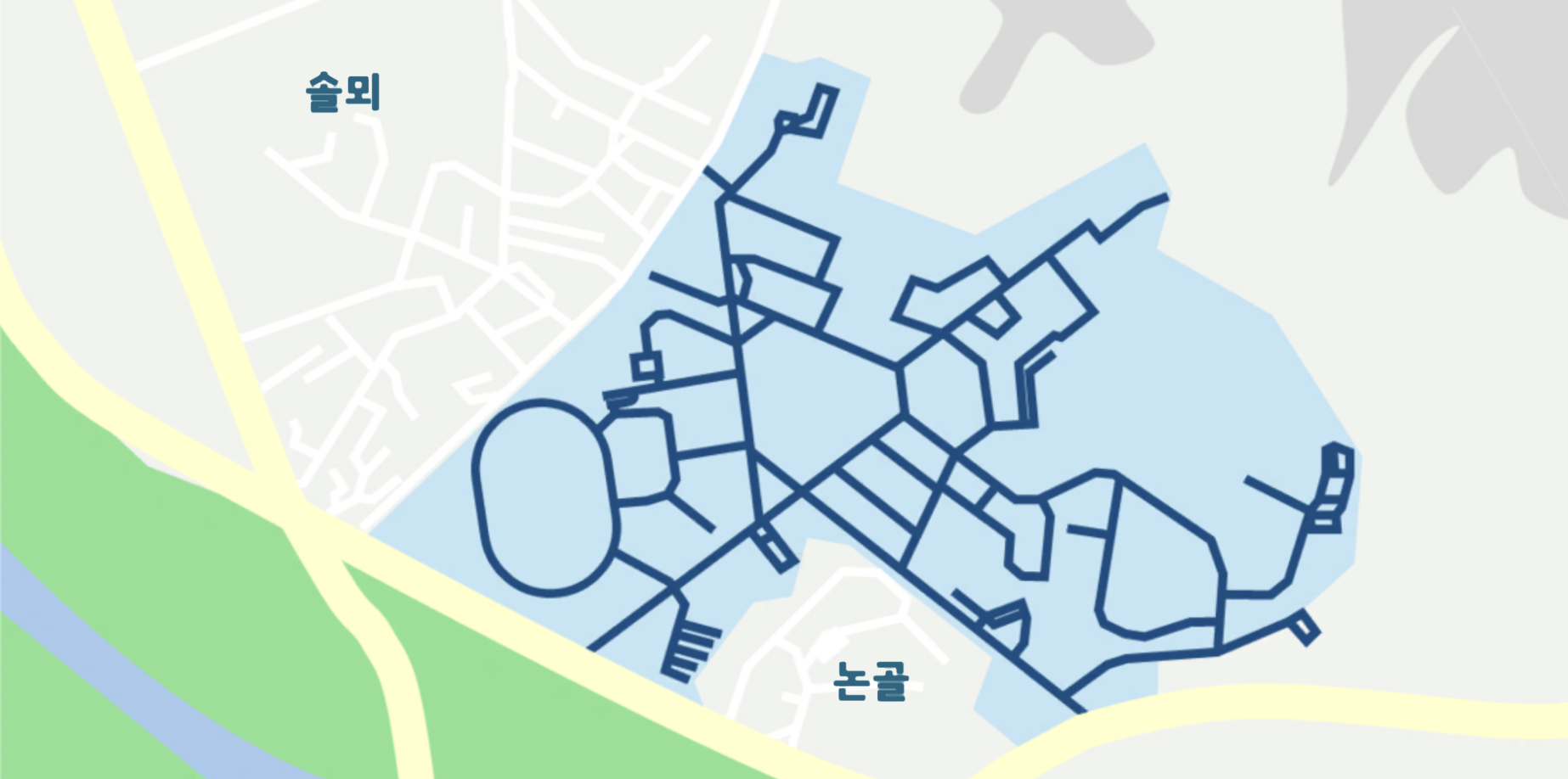 학교 지도